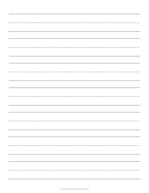 1 Handwriting Paper