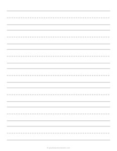 1 Handwriting Paper