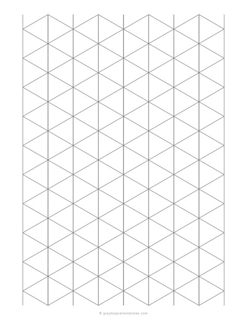 1 Isometric Graph Paper