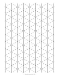 1 Isometric Graph Paper