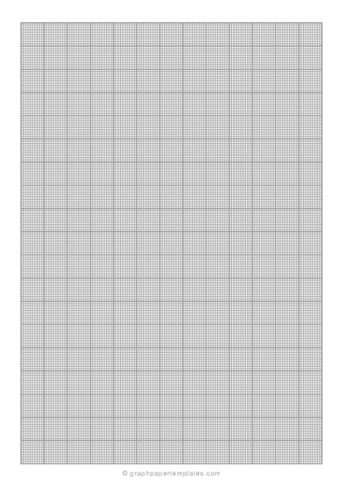 1 mm Graph Paper (A5)