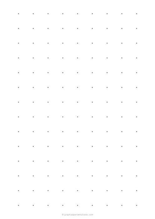 2 cm Dot Grid Paper (A4)