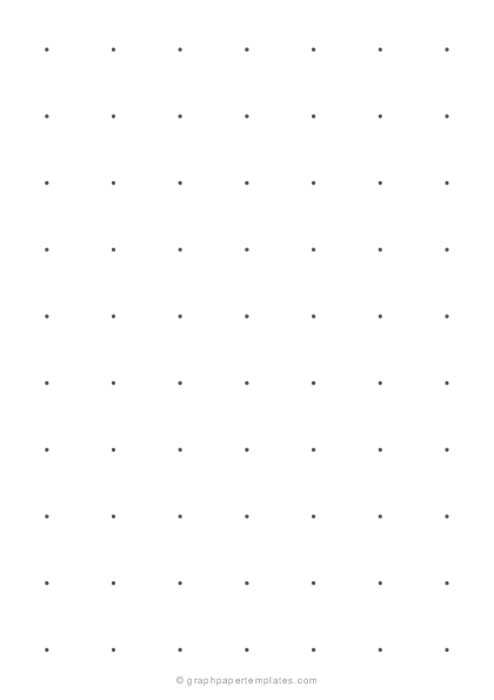 2 cm Dot Grid Paper (A5)