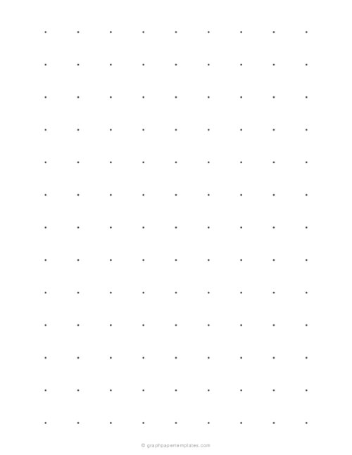 2 cm Dot Grid Paper