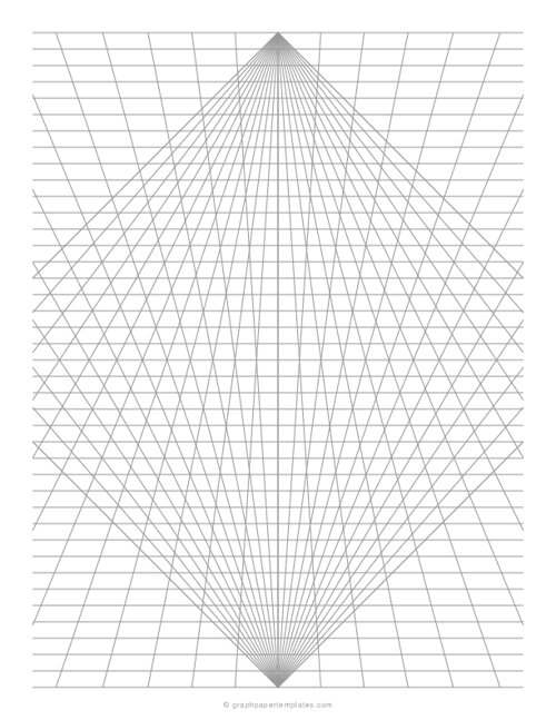 Two Point Perspective Grid