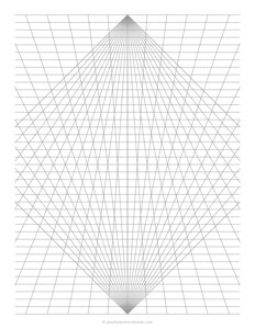 Two Point Perspective Grid