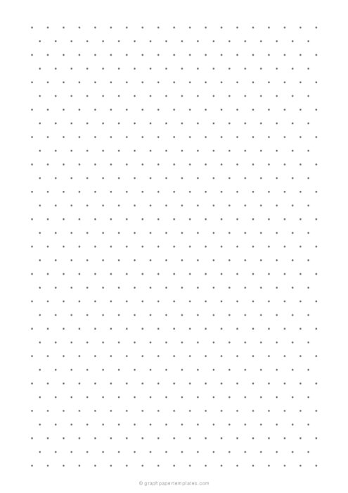 3/8 Triangle Dot Grid Paper (A4)