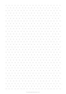 3/8 Triangle Dot Graph Paper (A4)