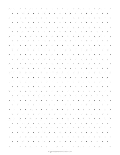 3/8 Triangle Dot Grid Paper