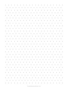 3/8 Triangle Dot Graph Paper