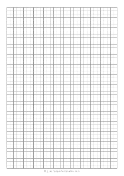 4 mm Grid Graph Paper (A5)