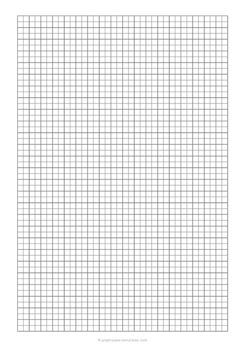 5 mm Engineering Graph Paper (A4)