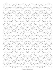 Asanoha Sashiko Pattern - Hemp Leaf