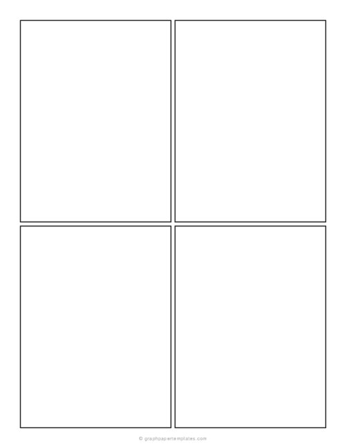 4-Panel Comic Strip