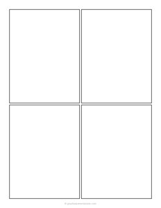 4-Panel Comic Strip