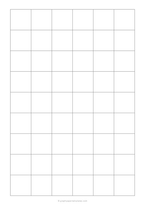 3 cm Graph Paper (A4)