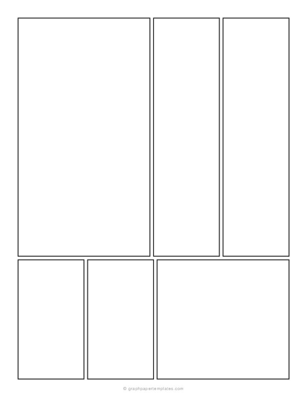 Asymmetric Comic Layout